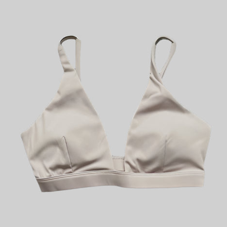 V-Neck Sports Bra & High-Waist Shorts