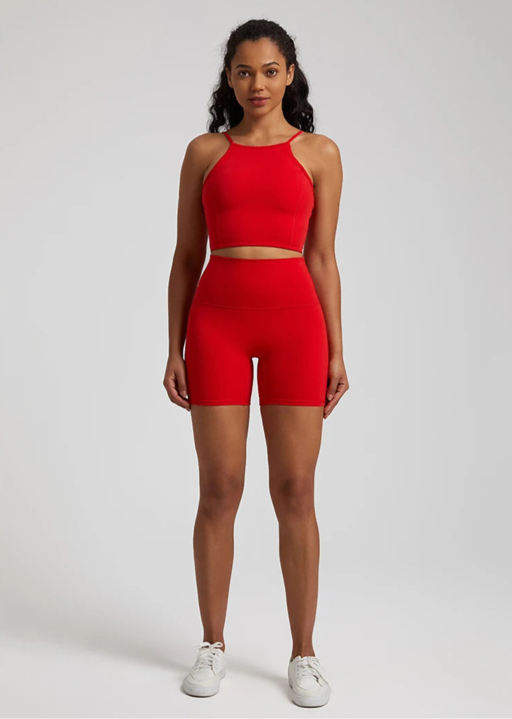 High Stretch Yoga Short Set