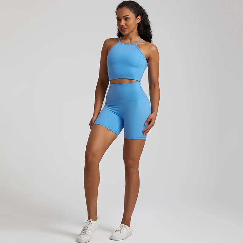 High Stretch Yoga Short Set