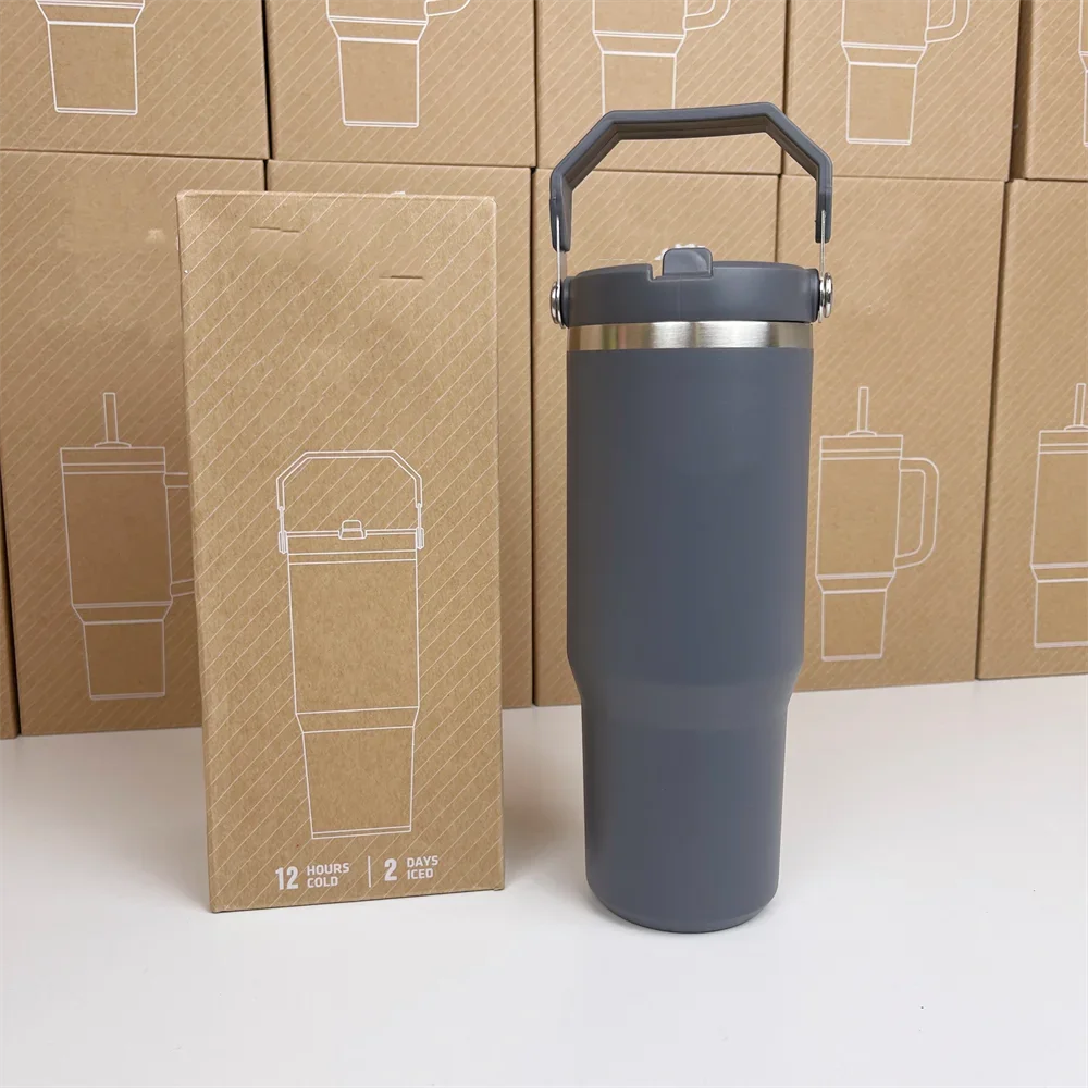 30oz Iceflow Flip Straw Tumbler