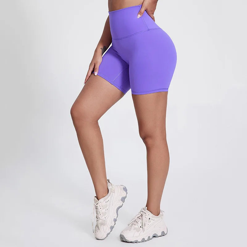 Women's High Waist Yoga Shorts – Buttery Soft 6