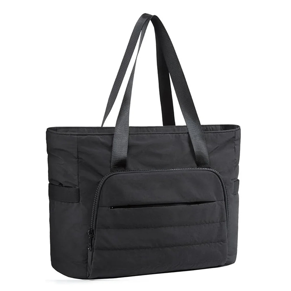 Women’s Solid Color Tote Bag – Commuting Shoulder Bag